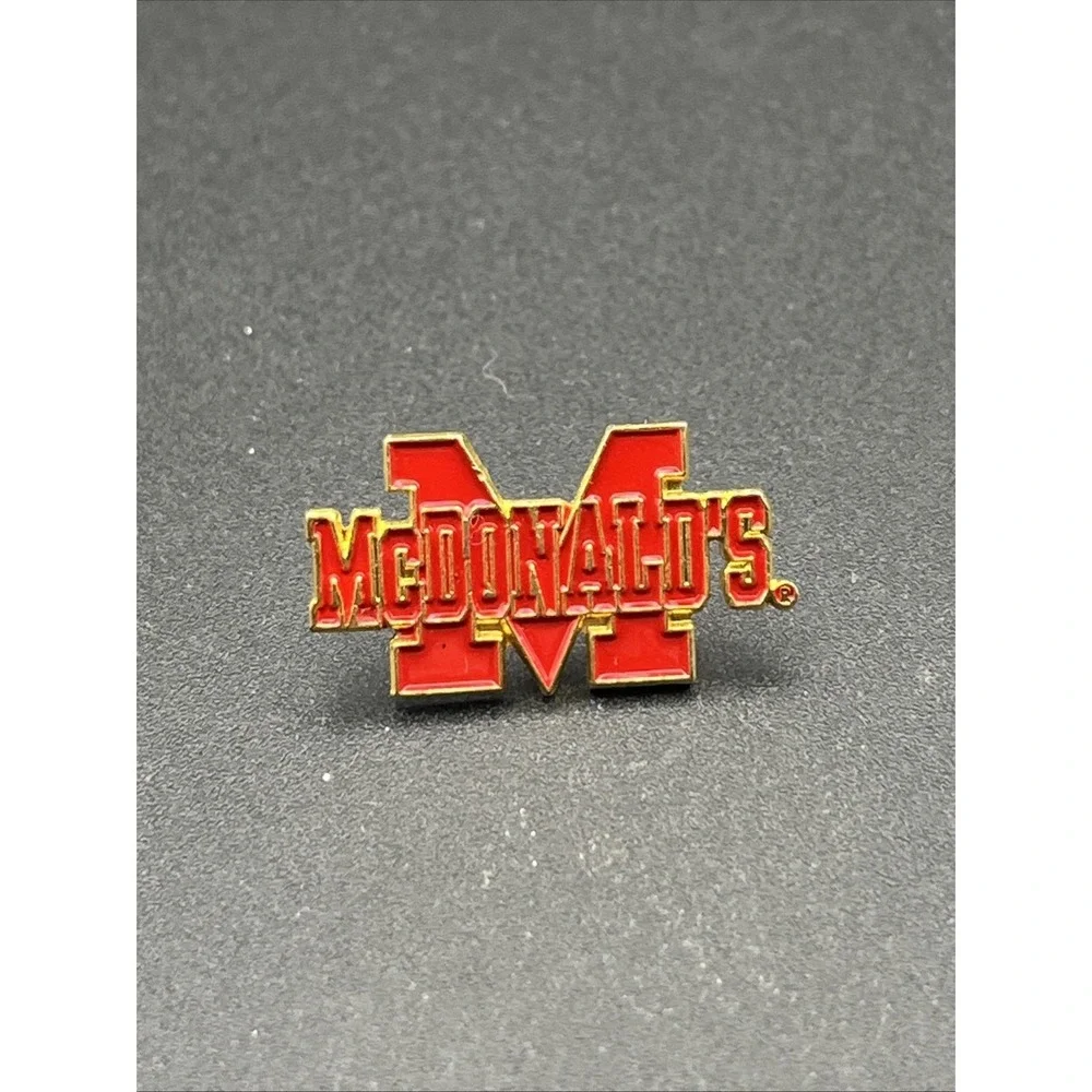 McDonald's Spell‎ Out Varsity Letters Lapel Hat Pin